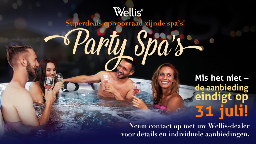 WELLIS Summer party banner A02 NL 1920 x 1080