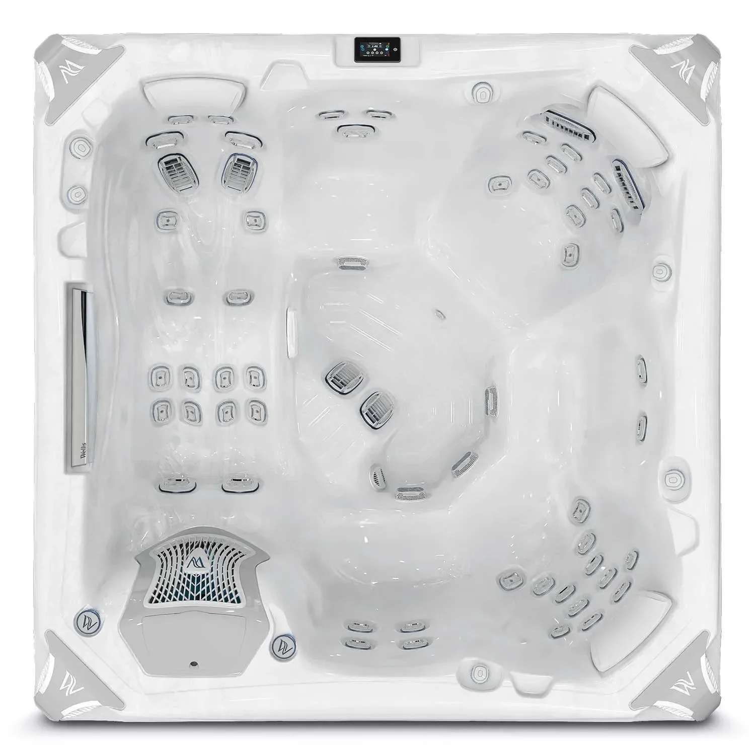 Kilimanjaro Life essential - Spa - Hottub - Ice White - top view